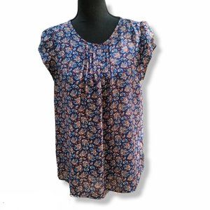 fun2fun Paisley Cap Sleeved Blouse